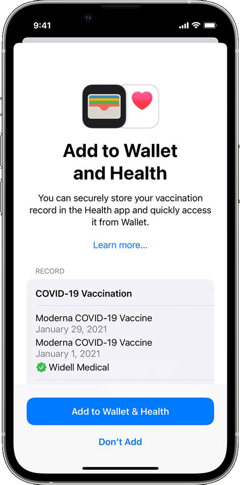 iOS 15.1 Beta Lets Users Add COVID Vaccination Card to Wallet 